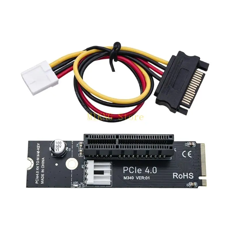 PCIE4.0 X16 Extension Card Converts M.2 NVMEs Slot To Standard PCIE Port For Various Hardware Best Sale