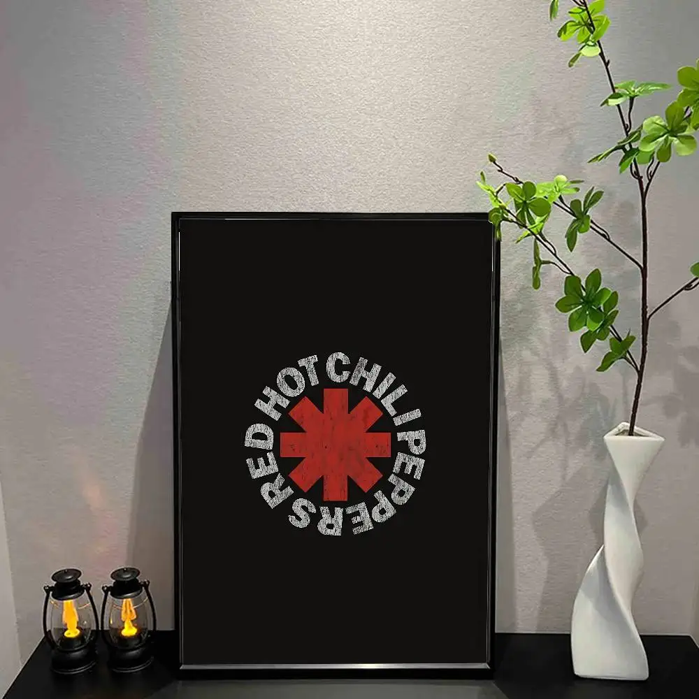 R-Red Hot Chili Peppers Poster Music Album Canvas Print Wall Art Room Decor Wall Art Print Home Decor 50X70 Room