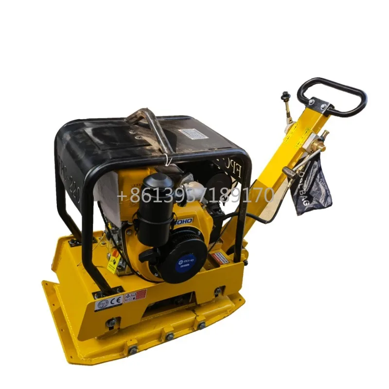 Yugong Electric Vibro Concrete Compactor Soil Plate Compactor Machine for Excavator