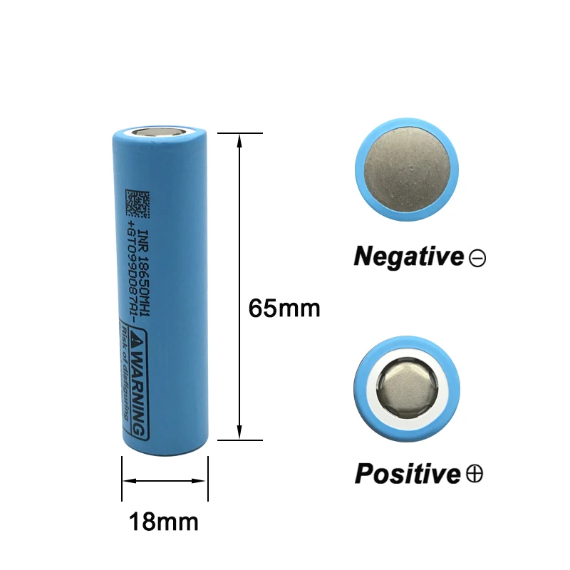 18650MH1 3.7 فولت 3000 مللي أمبير بطارية ليثيوم أيون لبطاريات لعبة أداة 18650 30A ، إلخ