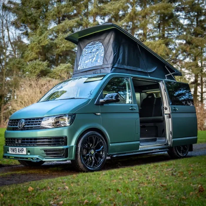 Vw Transporter T5 T6 Camping Accessories Rooftop Tent Softshell Camper Van For Extra Space