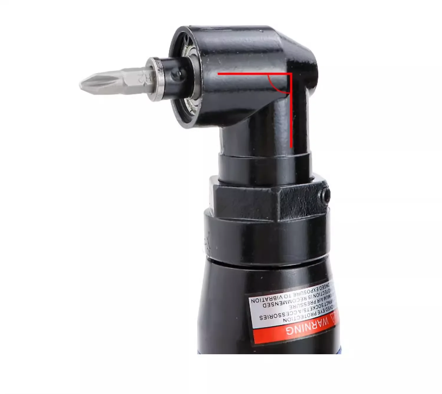 سوباو 6HXL 90 ° مفك هوائي 45N-65N.M أداة برغي الهواء صغيرة محمولة لتوفير العمالة مفك أدوات إصلاح المهنة