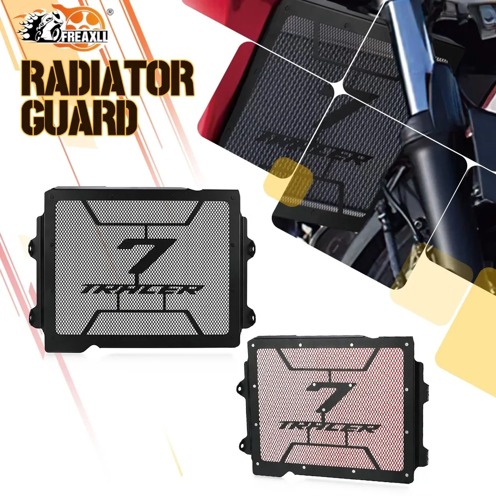 Image of 2025 2026 Für Yamaha Tracer 7 GT Tracer 7 Tracer 700 2016-2026 Motorrad Zubehör Kühler Schutzfolie Grille Grill abdeckung