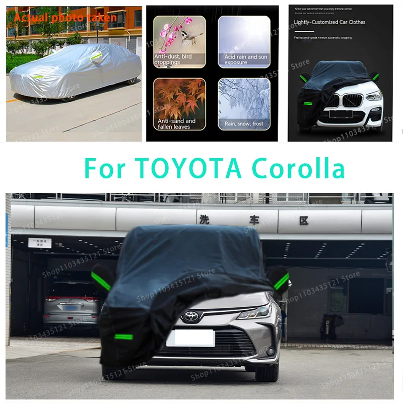 

For TOYOTA Corolla auto body protection, anti snow, anti peeling paint, rain, water, dust, sun protection, car clothing