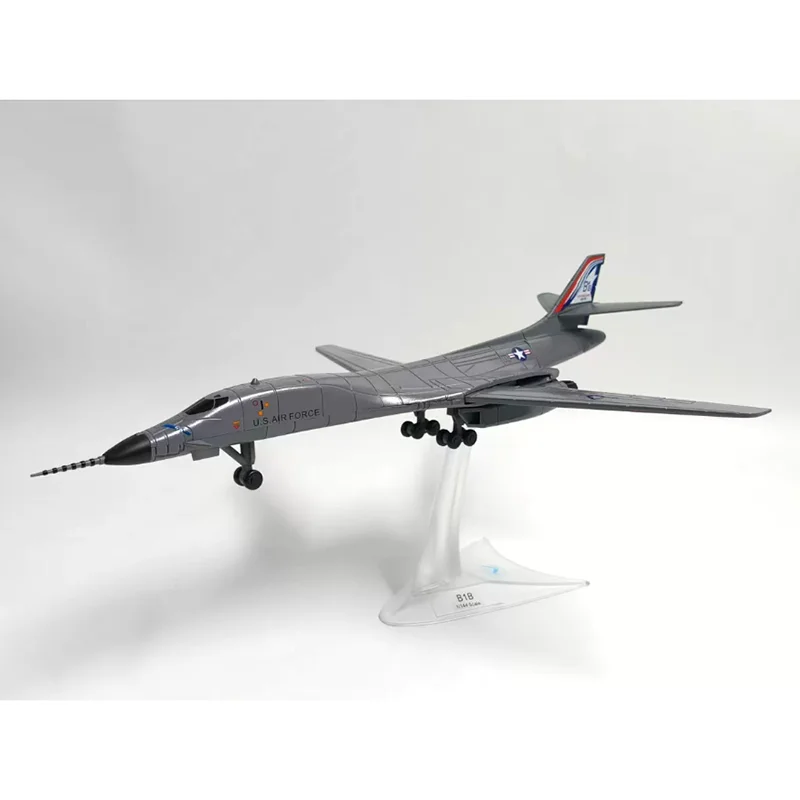 Diecast 1/144 Scale US B1b Aircraft Model B-1B Lancer Strategic Bomber Model Finished Display Toy Gift Collection