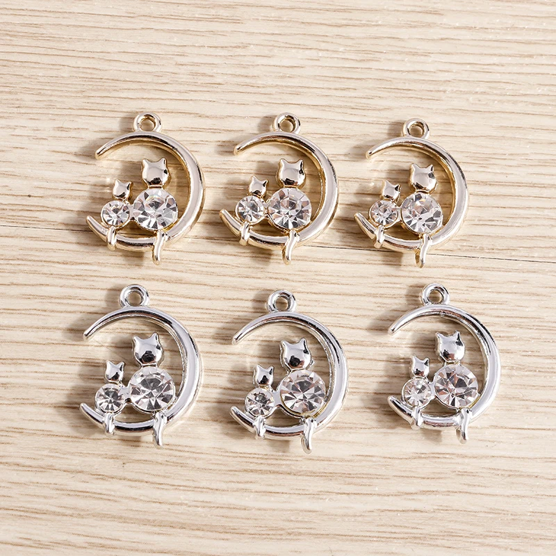 Tusember 10 Stück 17*21mm modische hohle Stern-Perlenanhänger für Ohrringe, Armbänder, Halsketten, Anhänger, handgefertigte Schmuckherstellung – Detail 6