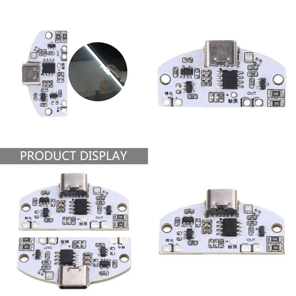 

Светодиодный сенсорный модуль управления с регулируемой яркостью для печатной платы настольной лампы типа C