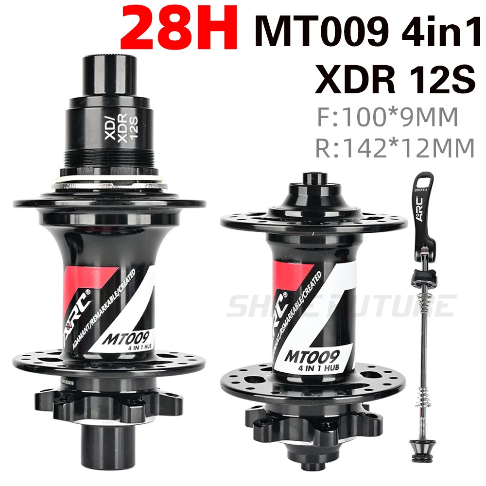 ARC MT009 MTB Bike Hub 6 Claws Bicycle Hubs 114T Noise 28Hole HG XD MS Rear and Front Hub cube 28H K7 Freehub 8 9 10 11 12Speed