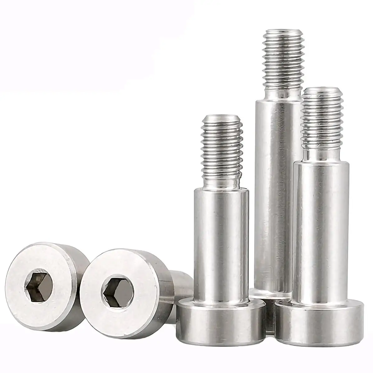 M6 M8 304 Stainless Steel Mould Limit Bolt Bearing Screw Head Inner Hex Positioned Shoulder Hexagonal Screw Anti-corrosion