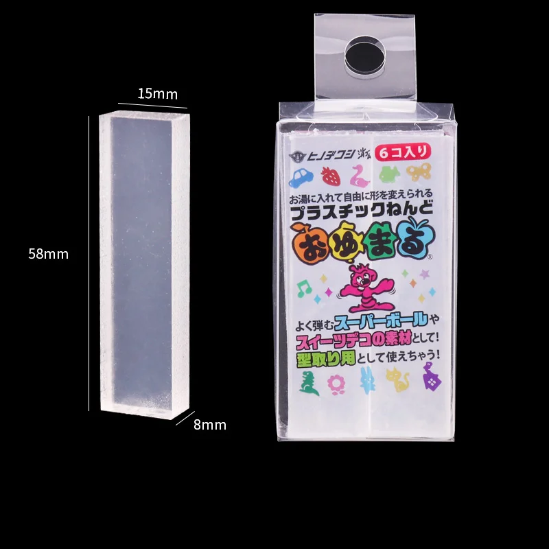 Japan Liberty Resin Clay Full Transparent Strong Toughness Crystal Soil DIY Hand Model Doll Craft Jewelry Shaping Materials