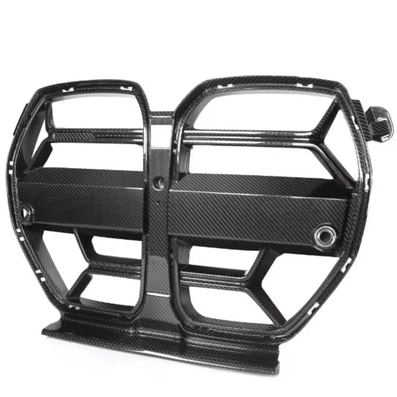 

Hot Selling Wet Carbon Fiber Car Car Grills For BMW M3 M4 G80 G82 Dry Carbon Fiber CSL Style Grille