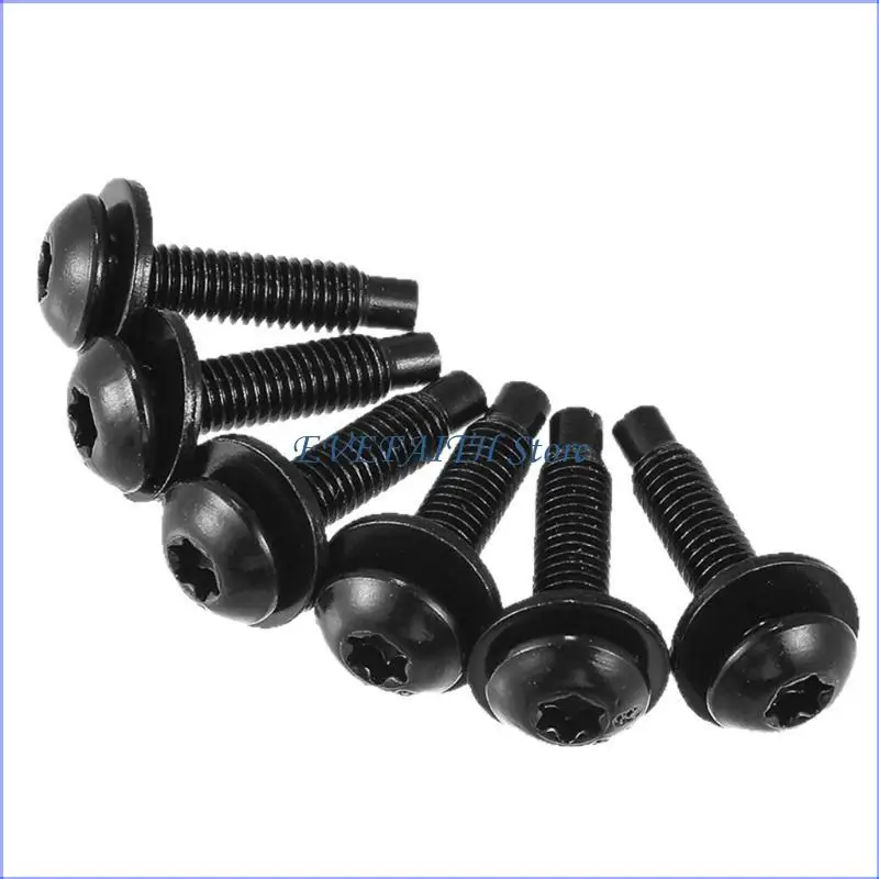 124B 6 Pieces Powerful Fasteners For Reliable Vehicle Frame Connection