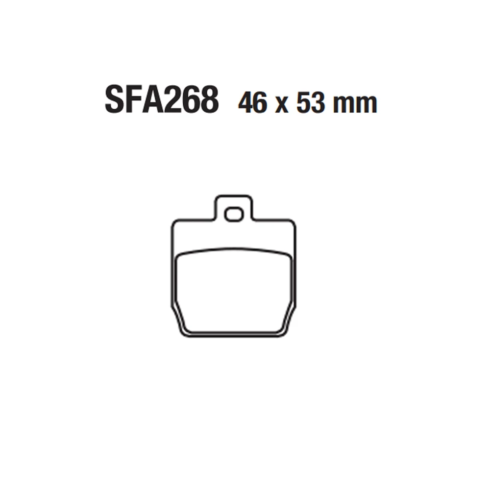 USERX Motorcycle disc brake pad Brakes Front Rear Disc Brake Pads For SFA268 YAMAHA Aerox EW YQ NS 50