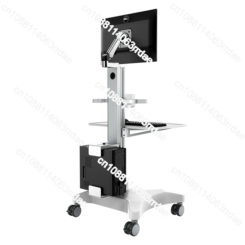 Computer cart medical cart medical trolley dental  clinic hospital stand for oral scanner