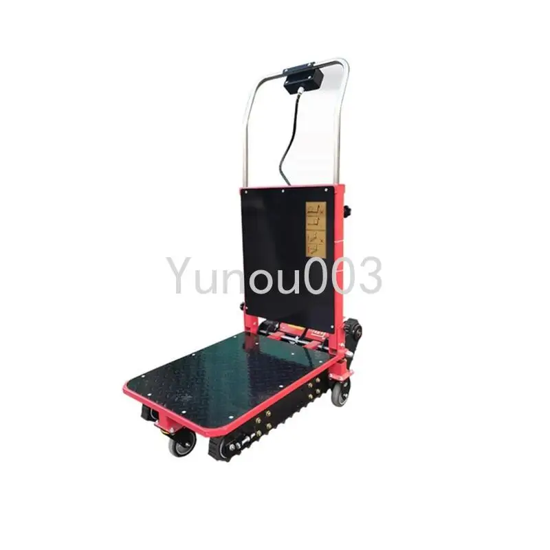 Electric Stair Climbing Truck Silent Folding Building Materials Heavy Duty Truck Up and Down Stair Truck Crawler Trolley