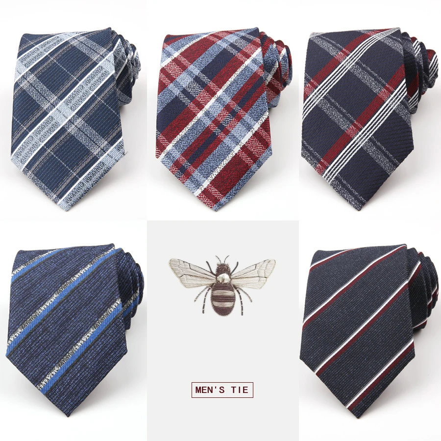 

Linbaiway Cotton Plaid Striped Neck Ties for Men Women Classic Necktie for Wedding Business Suits Corbatas Gravatas Accessories