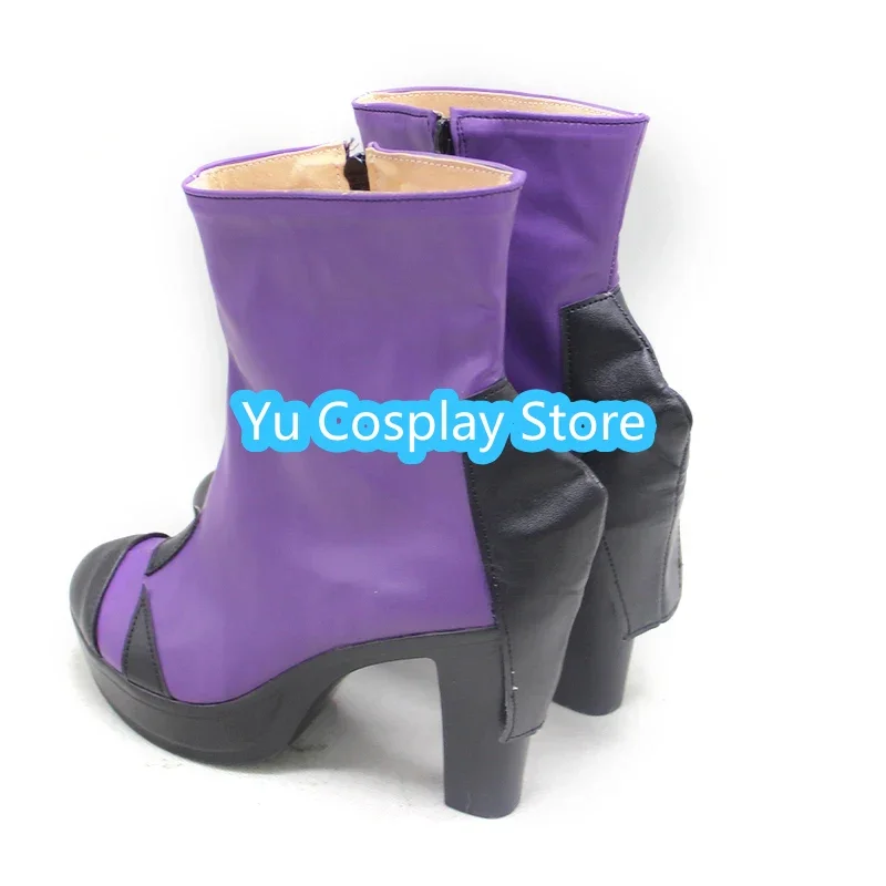 Asuka Langley Cosplay Shoes EVA Cosplay Prop PU Leather Shoes Halloween Carnival Boots Custom Made