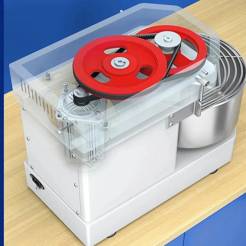 Commercial  Automatic Wheat Flour Mixer Spiral Bread Dough Kneading Machine
