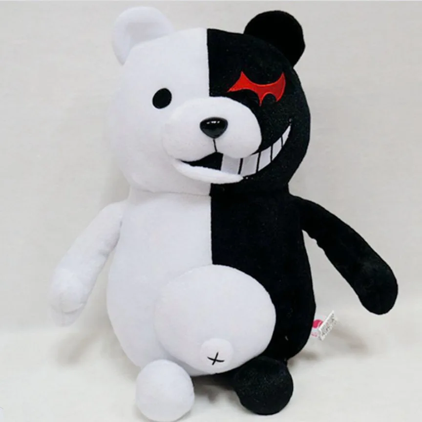 Anime Danganronpa Monokuma Gioco di Halloween Peluche Prop Cosplay Accessori per cartoni animati unisex di Natale per adulti