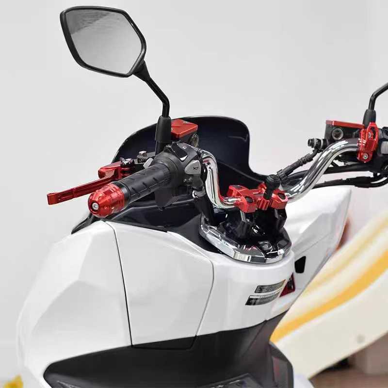 Motorcycle Modification Aluminum Alloy Handlebar Plug Electric Scooter Handlebar Stem Plug Balance Block Terminal - view 2