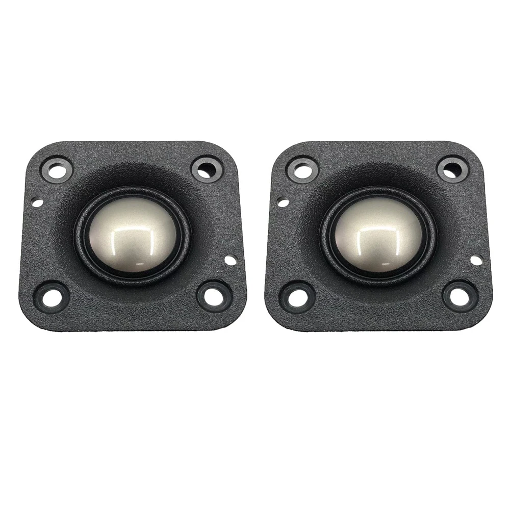 2Pcs/lot 48MM Square Audio Speaker 4 Ohm 20W Tweeter Speakers Silk Membrane HIFI Music DIY Home Theater Ultrathin Loudspeaker