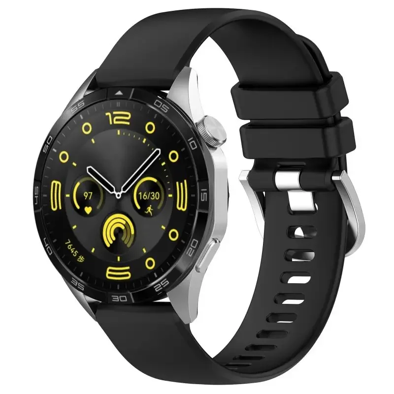 18 20 22MM Silicone Strap For Huawei Watch GT 4 41MM 46MM Smart Watch Band Bracelet Sport Soft Wristband Accessories GT4