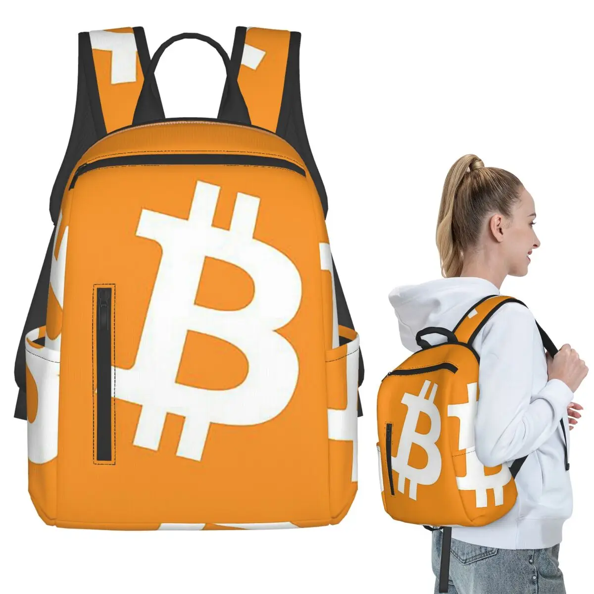 

Bitcoin CPU Miner BTC Blockchain Cryptocurrency Backpack Student BookBag Children School Bag Laptop Shoulder Bags Men Women