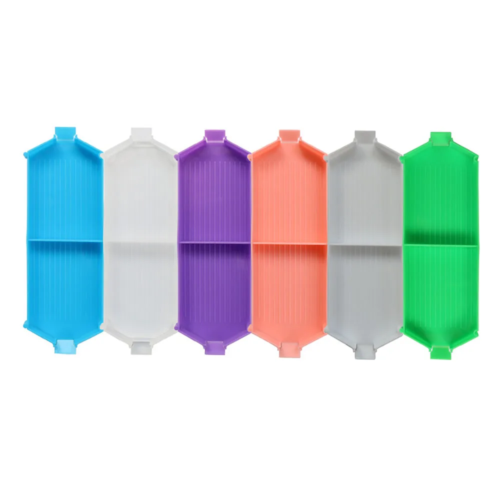 5D Diamond Painting Art Colorful Box Tray Kit Multi Placing Drill Tray Storage Box for 5D Diamond Painting Tools Accessories view 5