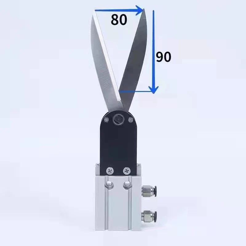 

stock automatic earloops cutting HS-K40 nipper double action pneumatic cutter for mask machine AM-10 HS series pneumatic scissor