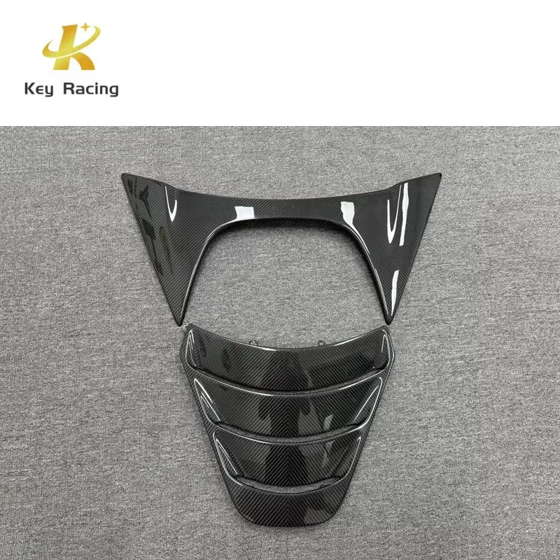 720S Engine Compartment Accessories Dry Carbon Fiber Engine Air Intake Cover For McLaren 720s