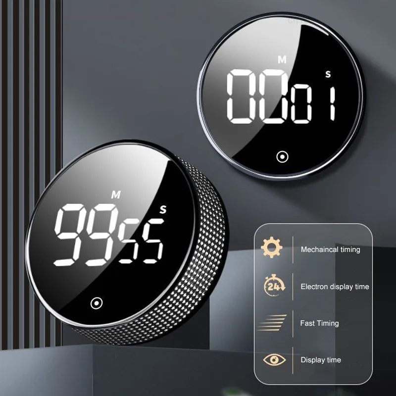 Youpin Kitchen Timer Chronometer Timer Cooking Stopwatch Electronic Digital Timer Study Remind Alarm Clocks LED Kitchen Gadget