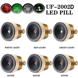 UniqueFire IR850nm 940nm rosso verde bianco luce Led lampadina Drop in Pill LED Driver portalampada per torcia a LED UF-2002D