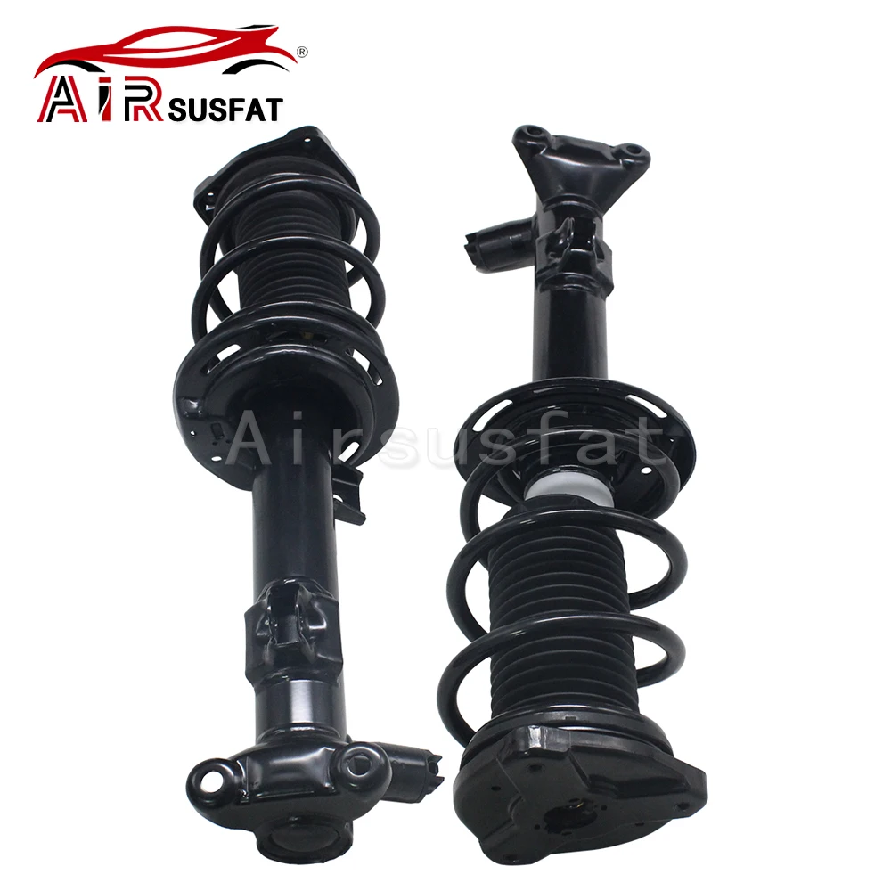 Front + Rear Suspension Shock Absorber w/EDC For Mercedes C-class W204 C204 E-class C207 W207 A2043230900 A2043201000 2043202930