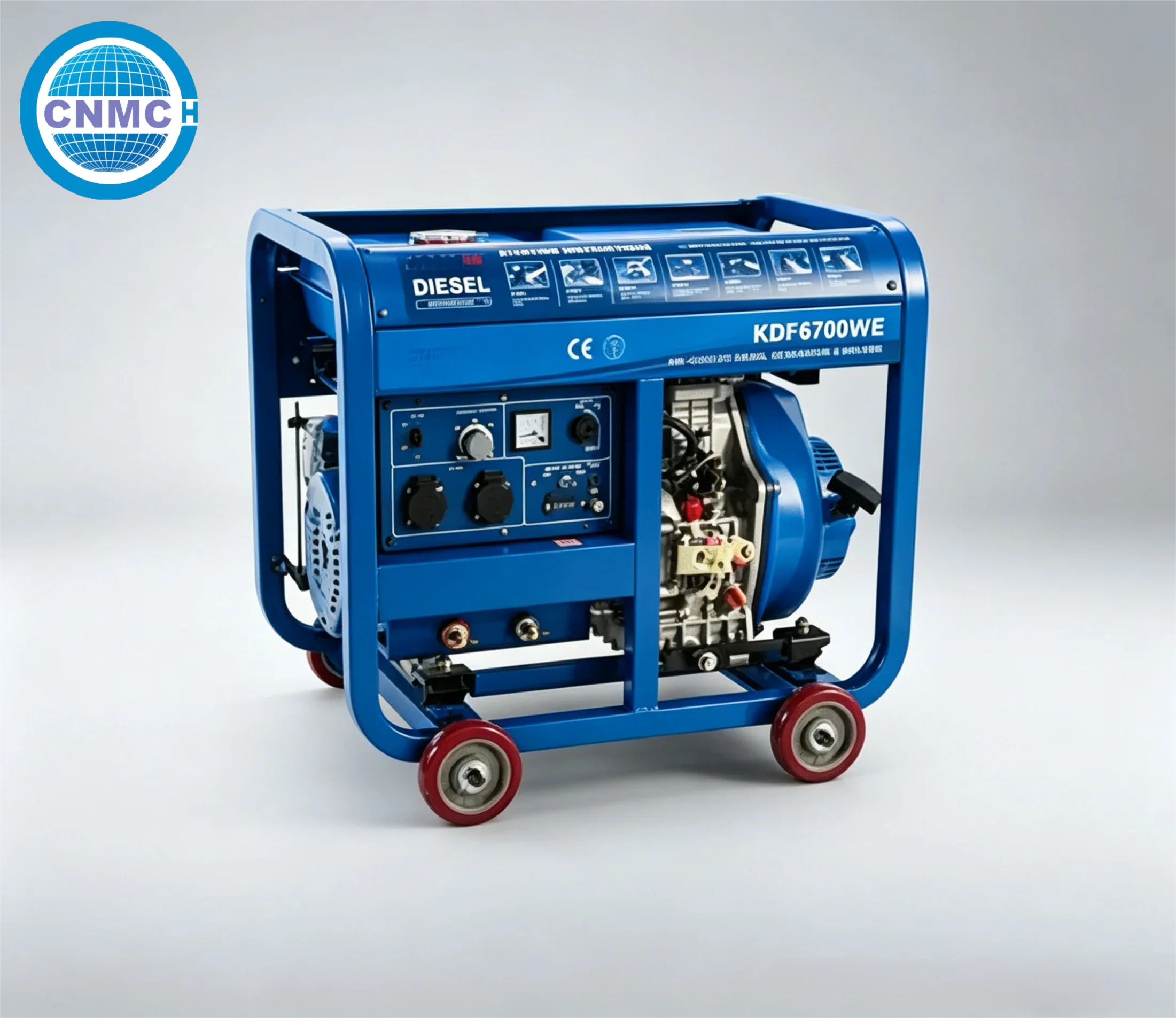 Open Frame Diesel Generator 4KW 5KW 7KW 9KW 230V 400V  Electric Start generators for home electricity Made in China CE Certified