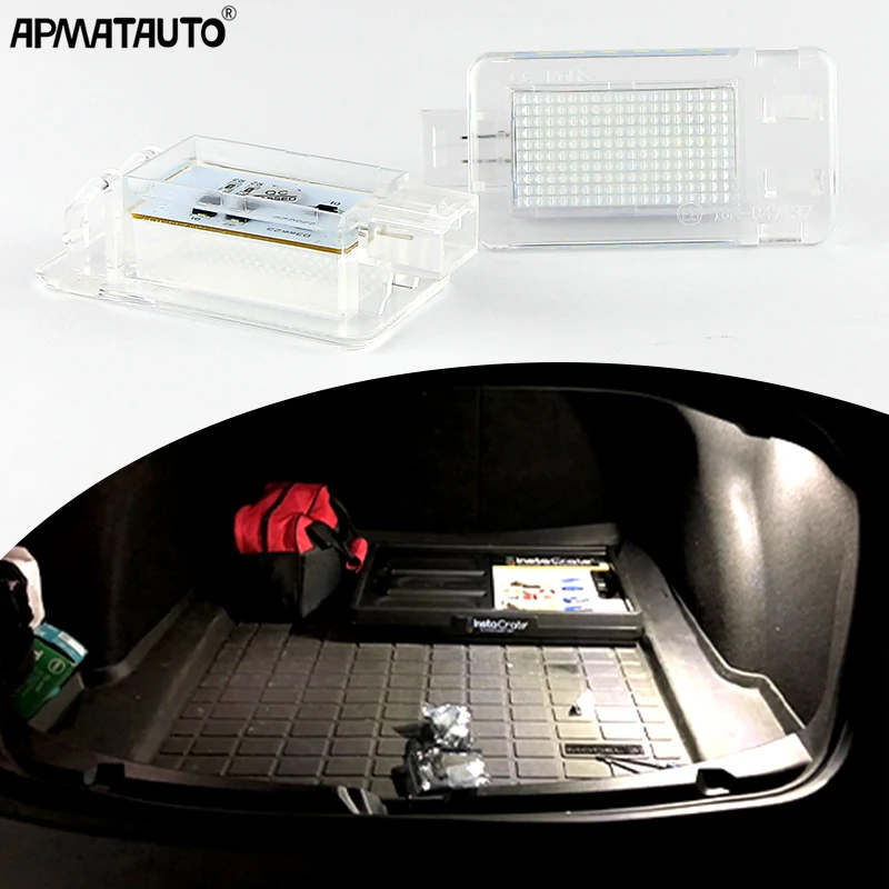 Car Canbus Led Luggage Compartment Trunk Boot Light Courtesy Footwell Interior Lamp For Volvo C30 S60 S60L C70 V70 S80 XC70 XC90