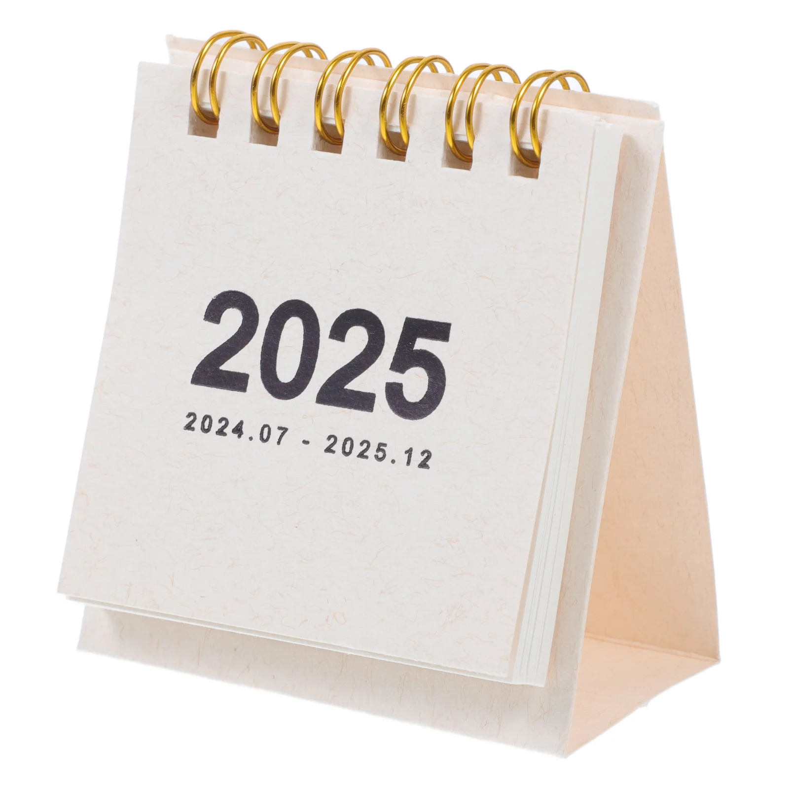 2025 Desk Calendar Monthly Note Standing Moon Home Accessory Paper Household Flip