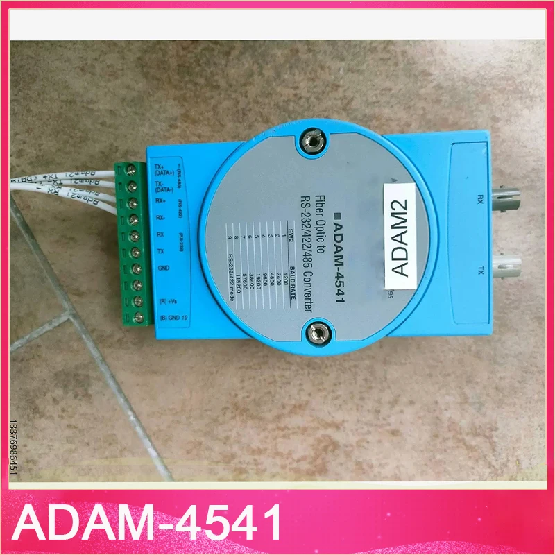 

For Advantech Multi-Mode Optical fiber to Serial Port RS-232/422/485 Converter ADAM-4541