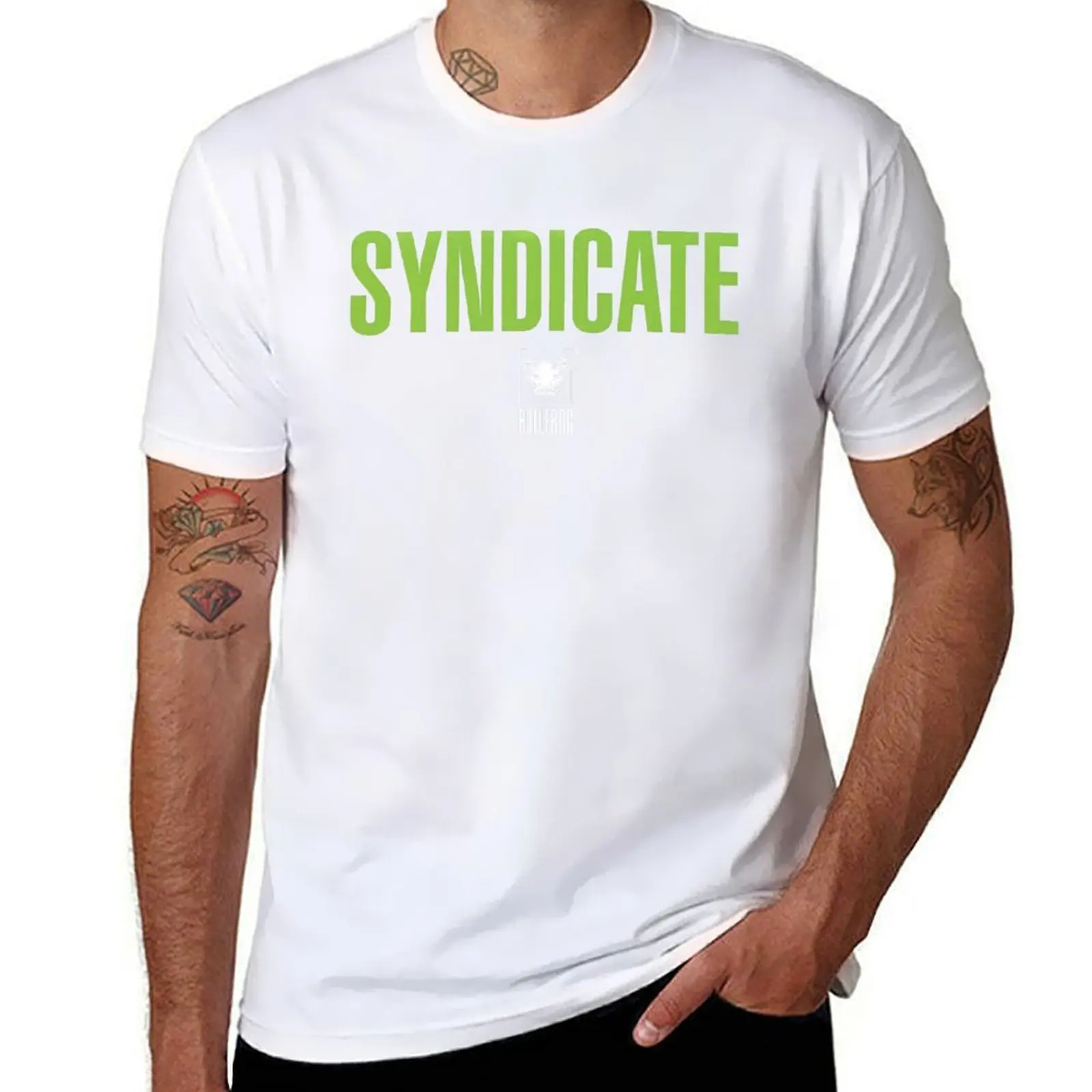 

Syndicate T-Shirt t shirts for man pack cotton t shirts with prints T-Shirt