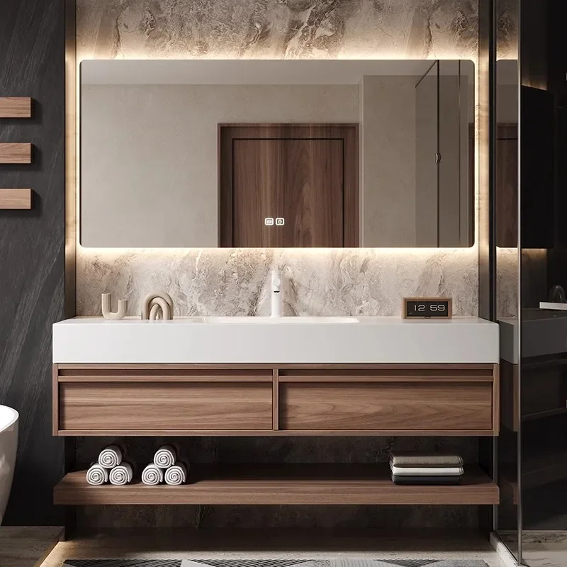 Bathroom Vanity Sink Cabinet Waterproof Bathroom Cabinet Set Manufacturer Wholesale for Bedroom Customizable