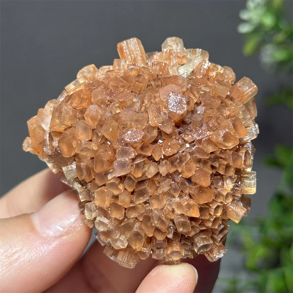 Cristal d'aragonite naturelle orange, grappe de cristaux, spécimen minéral, pierre de guérison, méditation, énergie, gemme, décoration de la maison, cadeau