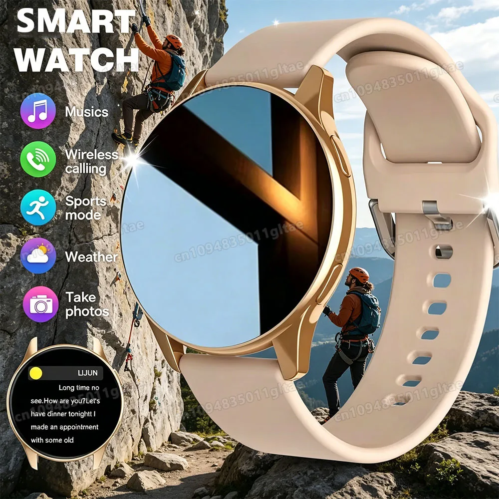 Reloj Inteligente, Llamadas Inalámbricas, Modo Multideportivo, Múltiples Recordatorios de Aplicaciones, Apto para Hombres y Mujeres, Compatible con Teléfonos/Android