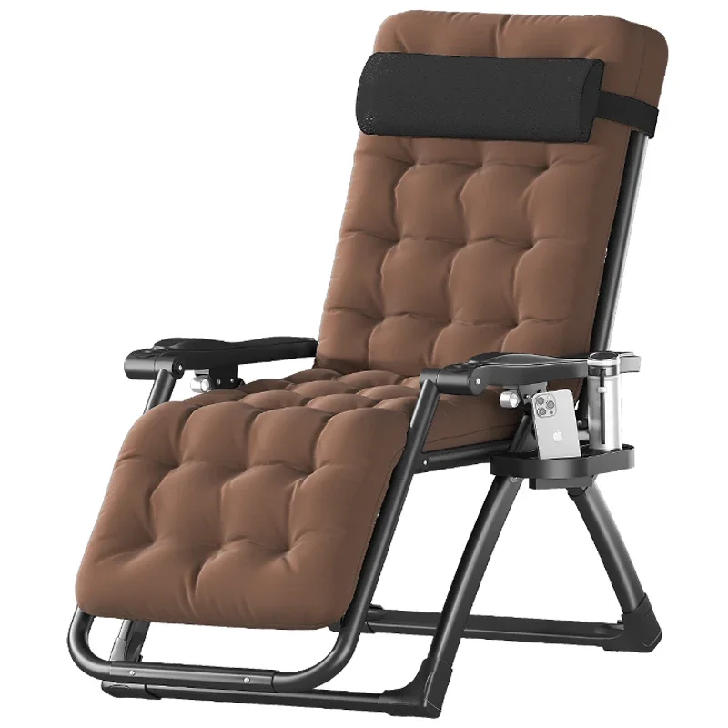 접이식 점심 휴식 노인 등받이 의자, 휴대용 낮잠, 편안한 데크 의자, 가정용 발코니 레저, 겨울 및 여름