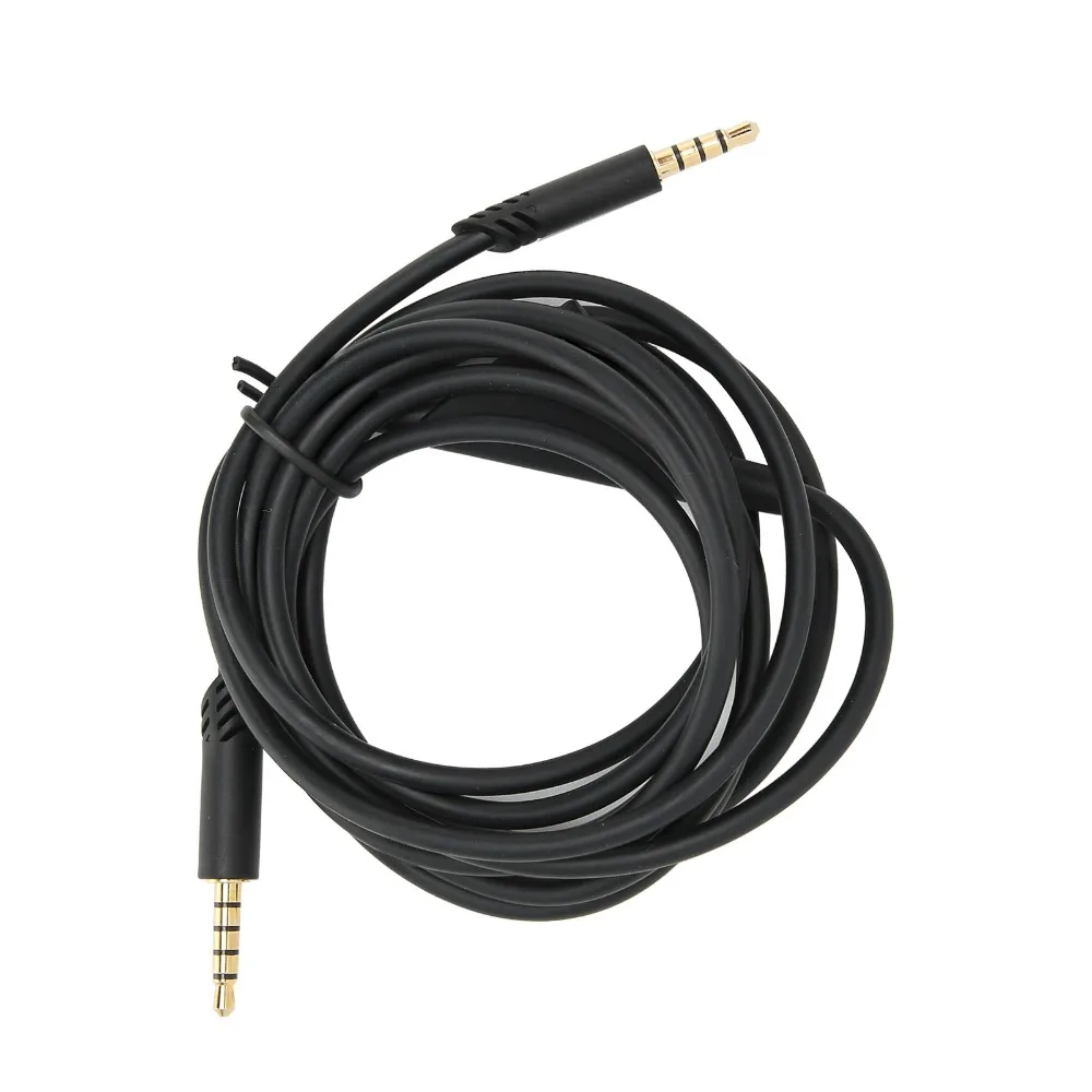 3.5mm Headphone Cable Plug and Play 2m/6.6ft Audio Line Volume Control Replacement Cable for Logitech Astro A10 A30 A40