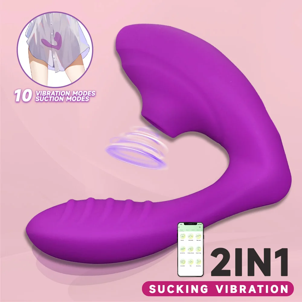 أنثى البظر مدلك الحلمة G بقعة تحفيز يمكن ارتداؤها لعبة الجنس APP التحكم المهبل شفط هزاز تهتز سراويل