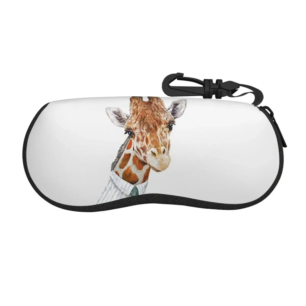 

Giraffe Shell Glasses Case Portable Sunglasses Box Women Men Soft Eyeglass Bag Pouch