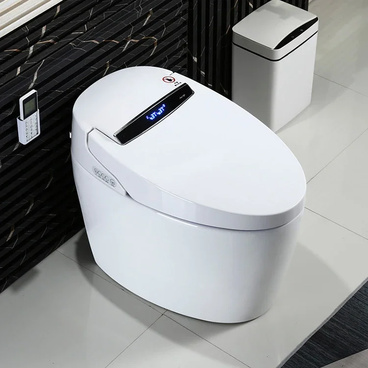 Smart Toilet Bowl Inodoros inteligente Remote Electric Automatic Flush Wc Bidet One Piece intelligent