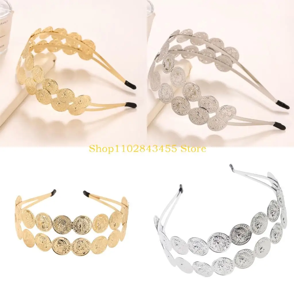 

49MC Блестящий шиньон, декоративные металлические аксессуары для волос для женских фестивалей, танцевальных вечеринок,