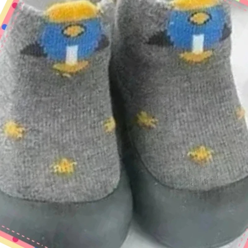 

Детские домашние носки в классическом стиле, обувь для малышей, осенне-зимняя детская обувь на мягкой подошве, нескользящая дышащая обувь