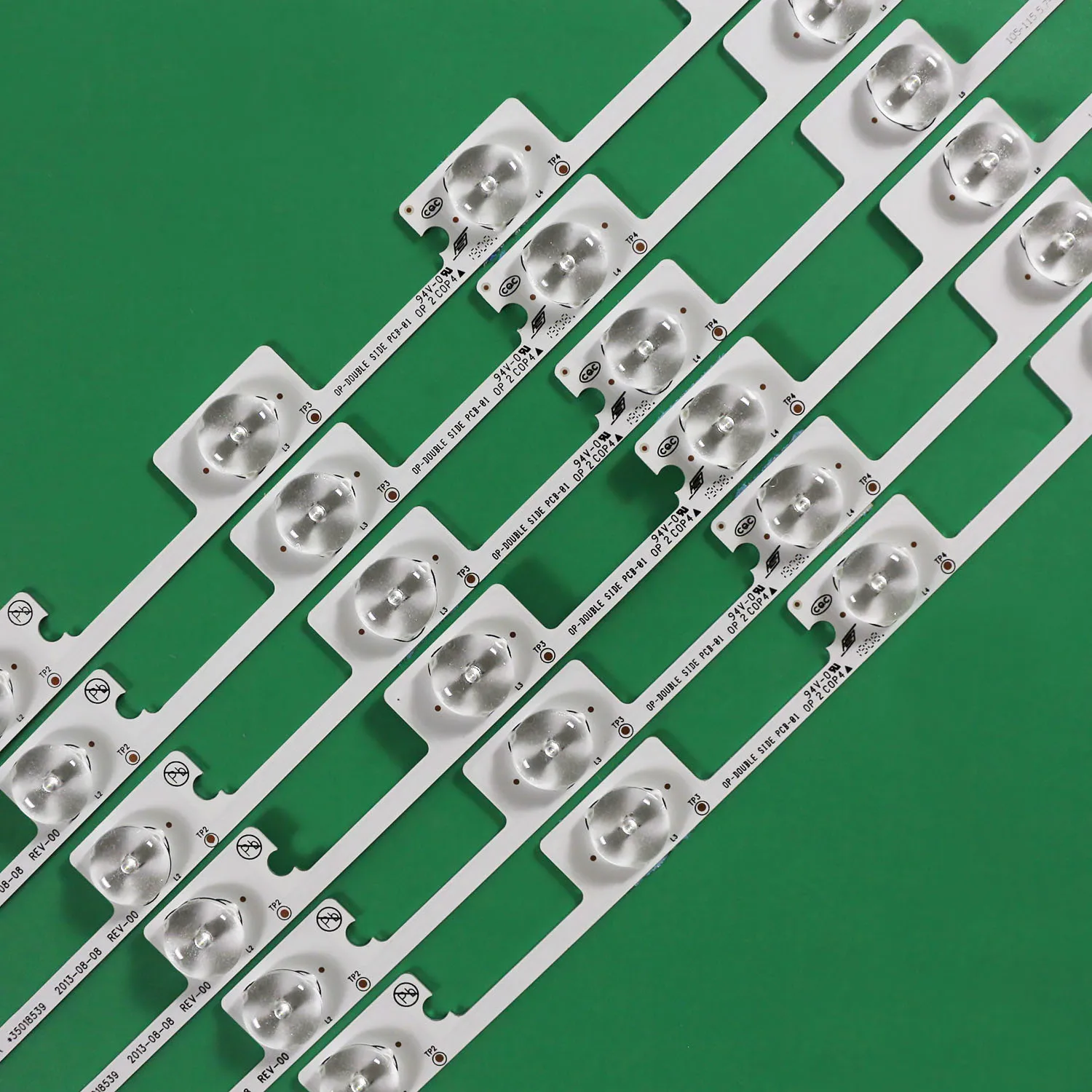 NEUE 1/5/10/25/50set Led-hintergrundbeleuchtung Streifen 442MM 6LED 6V Für KDL48JT618A kdl48mt539u Ph48leda2 Ph48s61dg L48f50slim L48t20smart