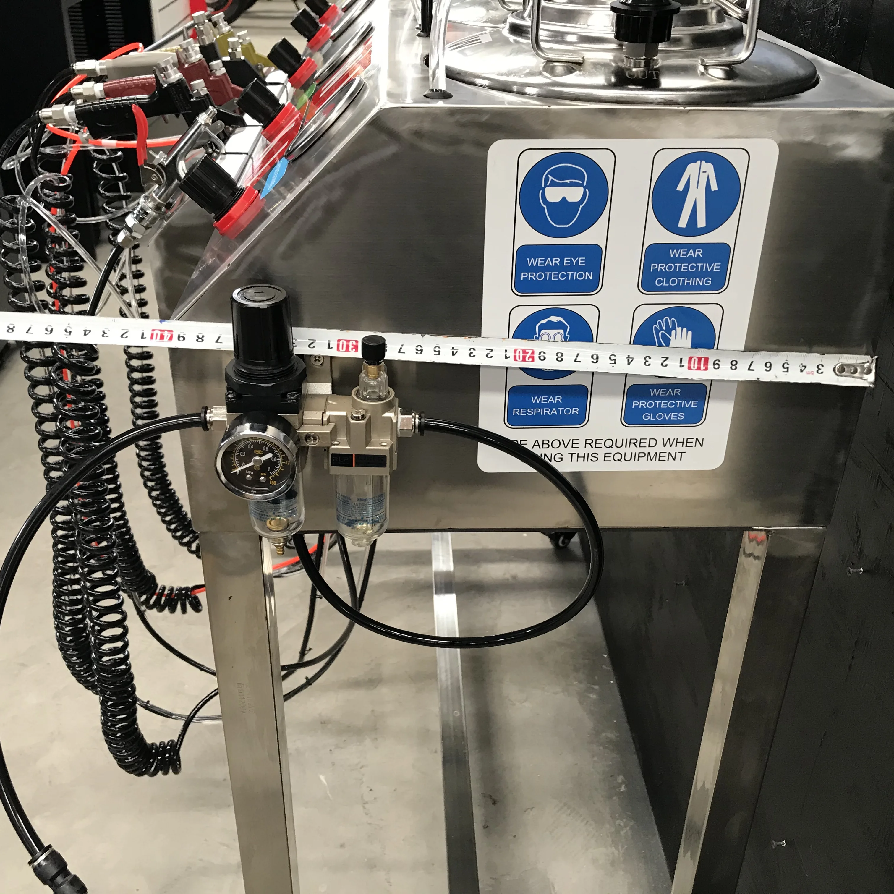 نانو الكروم رذاذ الماء الكروم رذاذ تصفيح الكروم آلة تصفيح الفولاذ المقاوم للصدأ معدات الطلاء معطف معدني